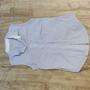 Twik | Blue striped sleeveless blouse